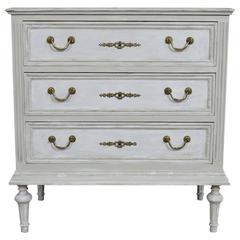 Antique Louis XVI Painted Chest of Drawers