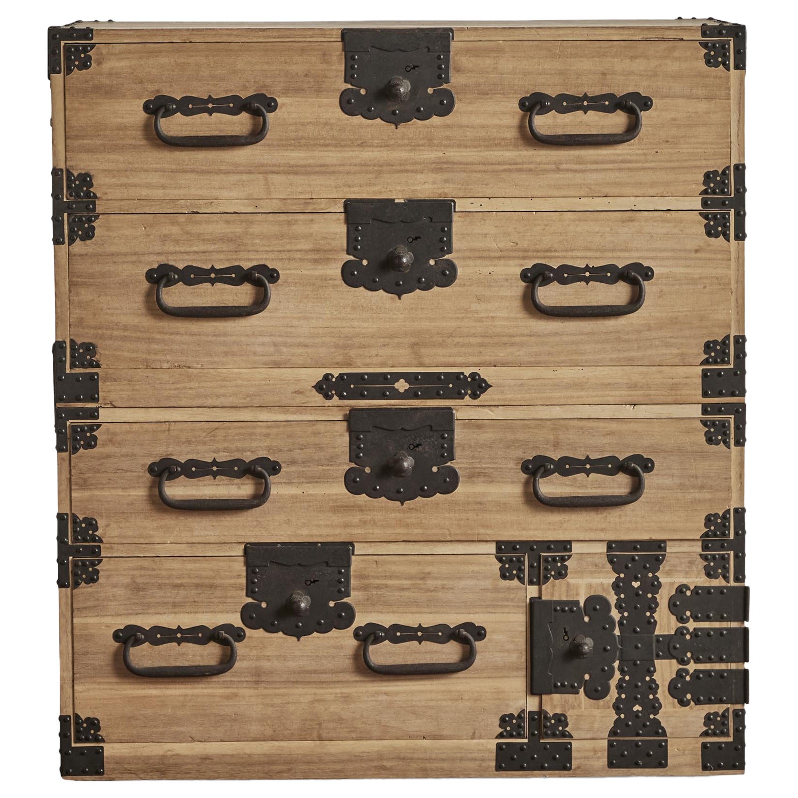 Kanto 2 Piece Tansu Chest For Sale