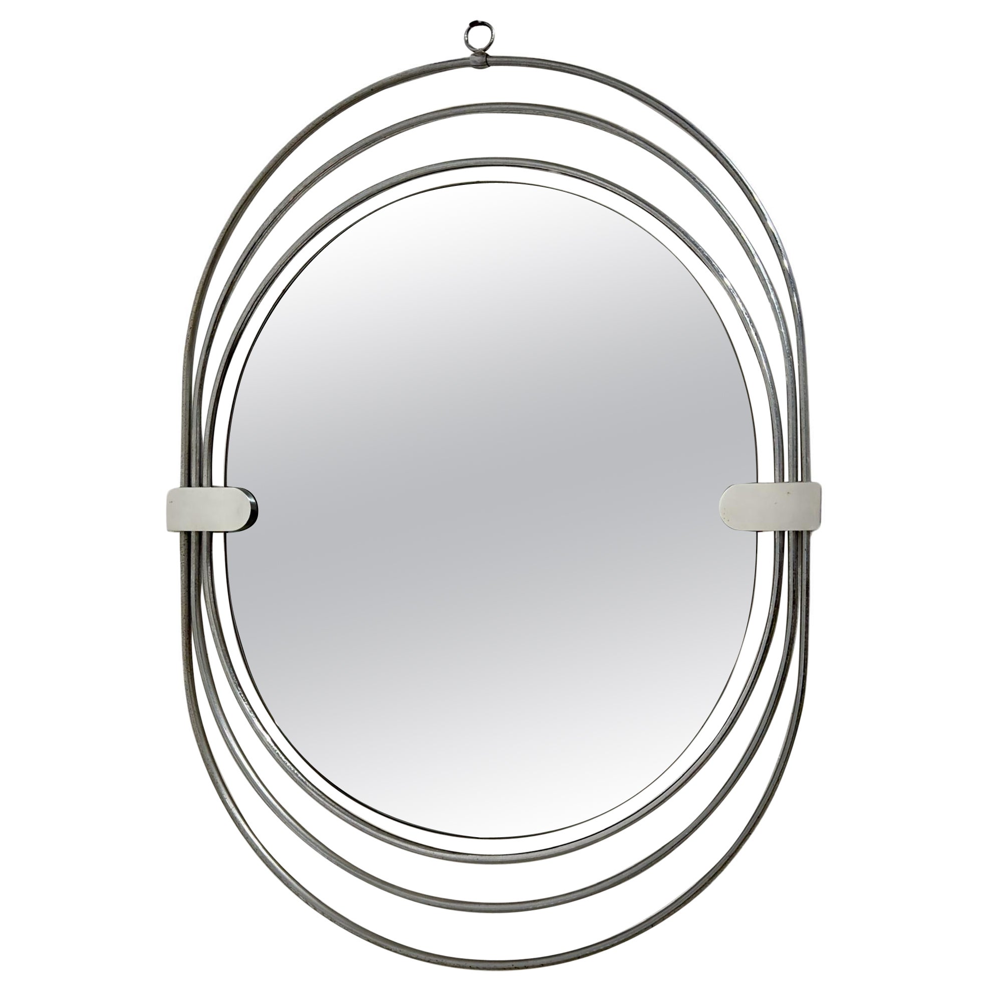 Mirror, Italian Manufacture, 1970s  For Sale