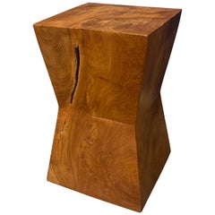 Hard wood stool made in Bali