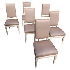 French Art Deco Dining Chairs 3