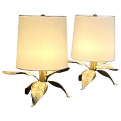 Vintage Willy Daro for Massive Pair of Table Lamps