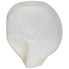 Monumental Hand Blown Glass Table or Floor Lamp by Vistosi 1970
s