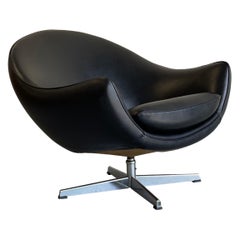 Scandinavian Moderne lounge chair, model 860 by Fredrik Kayser, Norway 1960s