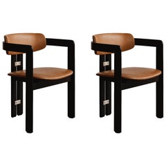 Retro Augusto Savini “Pamplona” Dining Chairs for Pozzi, 1965, Set of 2