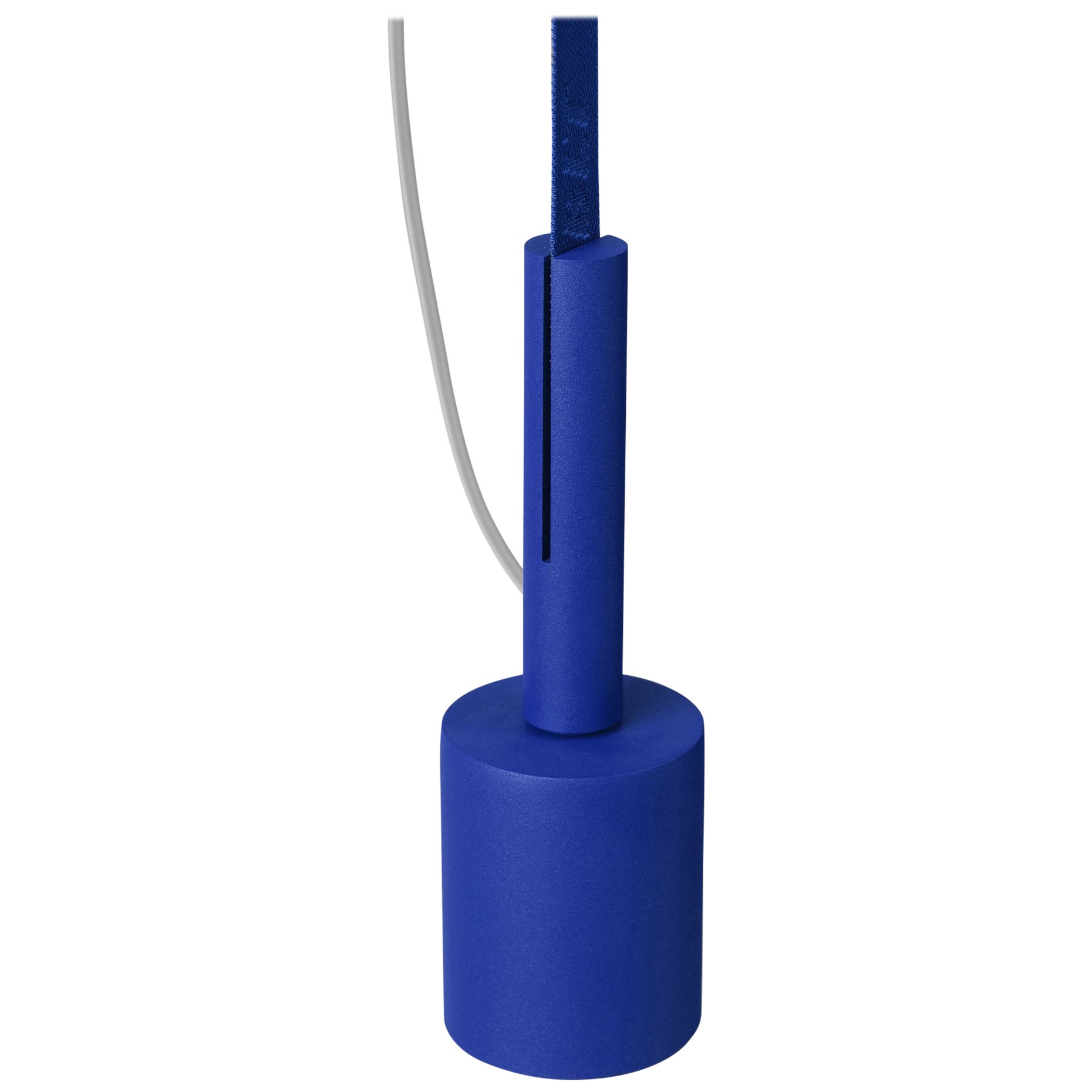 BLT_5 Ultra Blue Pendant Lamp by +kouple For Sale