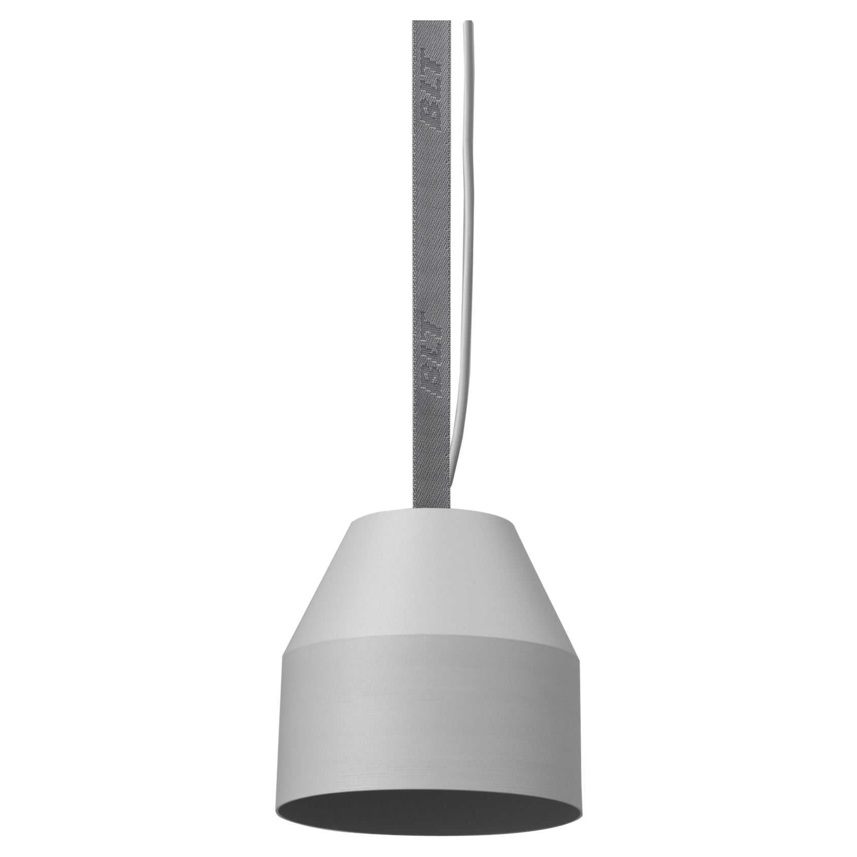 BLT_CAP Big Grey Pendant Lamp by +kouple For Sale