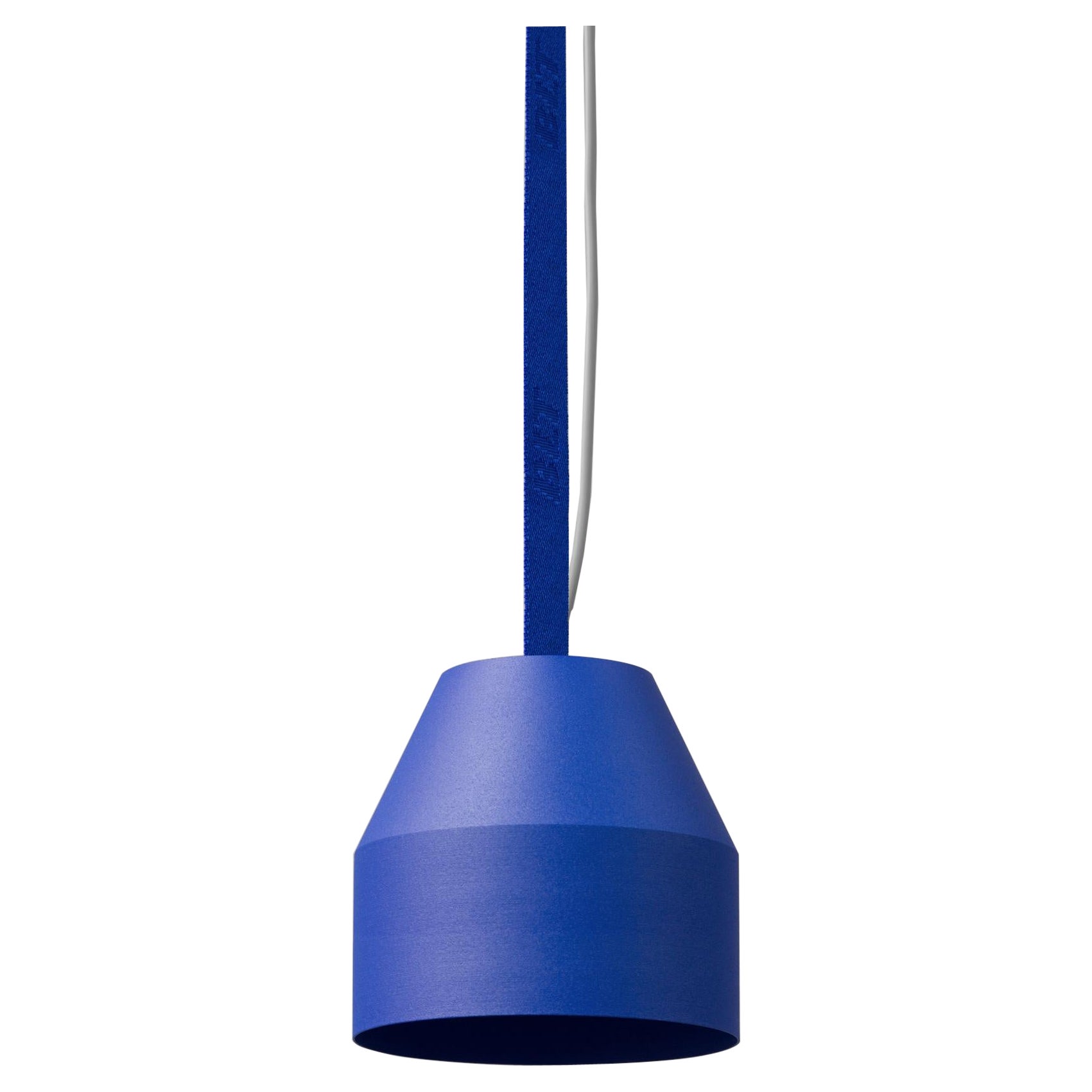 BLT_CAP Big Ultra Blue Pendant Lamp by +kouple For Sale
