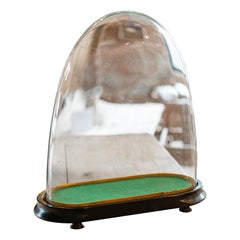 Antiker Ovoid Clock Dome, Englisch, Glas, Taxidermie Vitrine, Viktorianisch