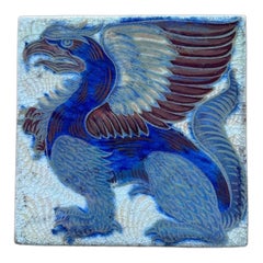 Antique William De Morgan Tile