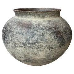 Used Terracotta Water Pot From The Mixteca Region Of Oaxaca, Mexico, Circa 1940´s