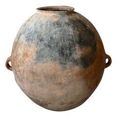 Used Terracotta Tepache Pot From the Sierra Norte Region of Puebla, Mexico, 1920´s