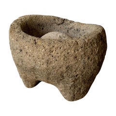 Mortier en pierre de rivière de San Luis Potosí, Mexique, vers le milieu du XIXe siècle