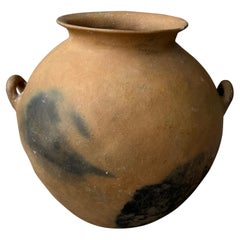 Vintage Terracotta Water Pot From The Northern Sierras of Puebla, Circa 1980´s