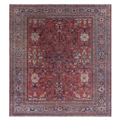 Antiker persischer Sultanabad-Teppich