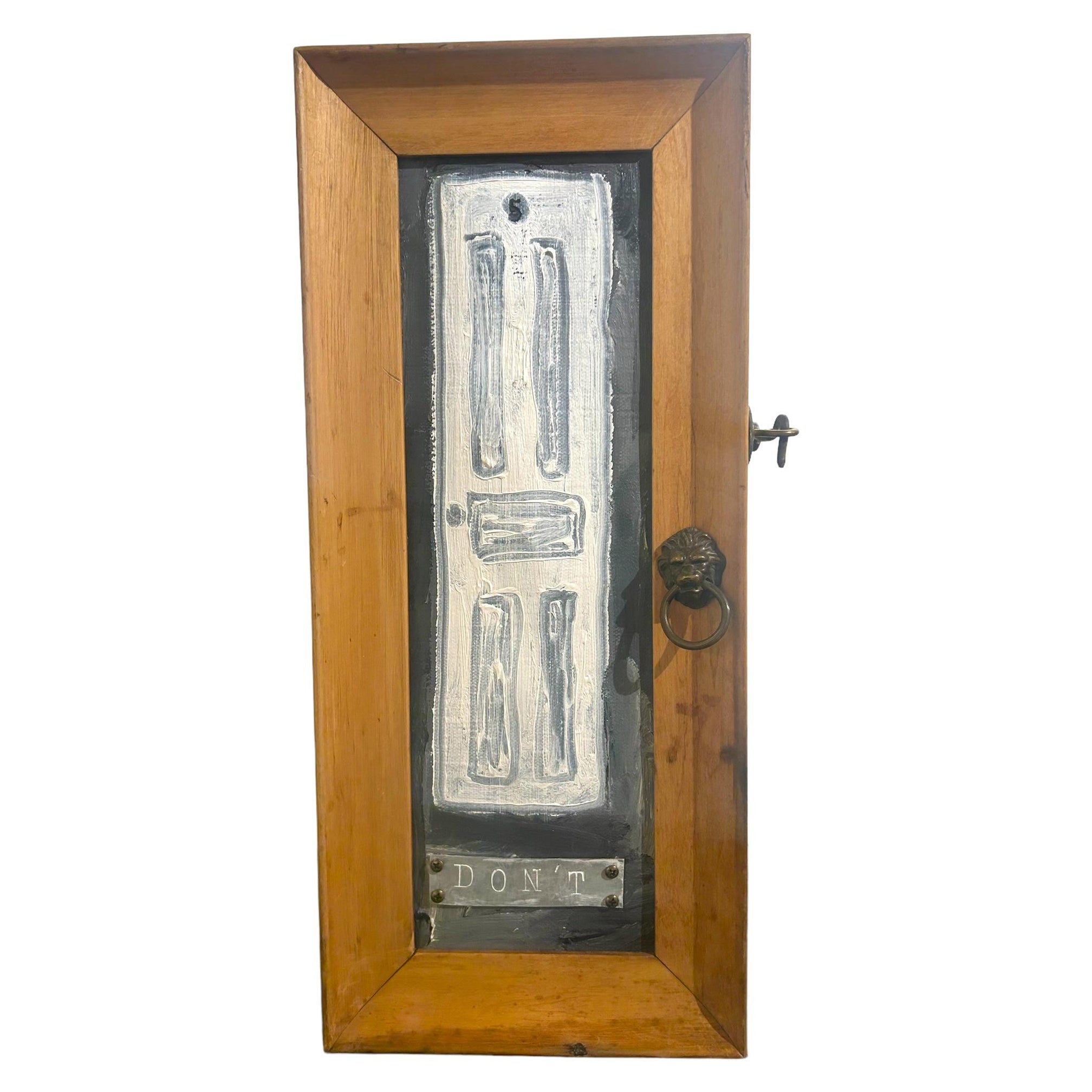 Don't You Dare - Multi-Panel Folding Door Painting, Objet D'art