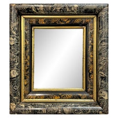 19th Century American Eastlake Marbled Framed Mirror