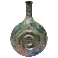 Beatrice Wood Signiert Mitte des Jahrhunderts California Pottery Luster Krater Glasur Vase