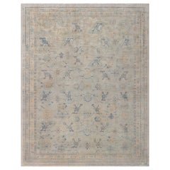 Türkischer Oushak-Teppich aus dem frühen 20. Jahrhundert