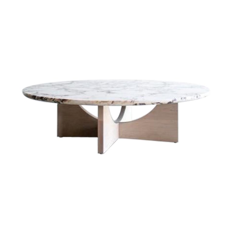 Tavolino Mira (Marmo di Carrara) di Croft House