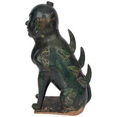 Antique Burmese Ceramic Figure