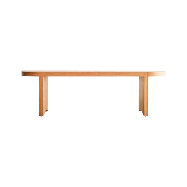 Morro Oak Bench with Hardwax Oil Finish