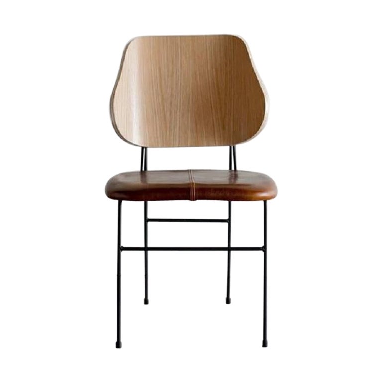 Spaulding Dining Chair (Oak) by Croft House