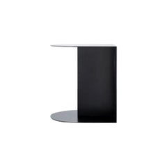 Norah Accent Table in Steel with Poly Finish 36"D + 26"H