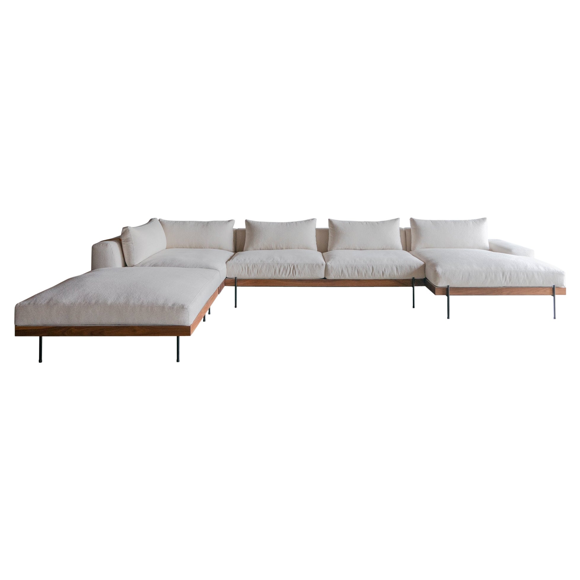 Rivera Sofa Sectional (Four Piece) by Croft House For Sale
