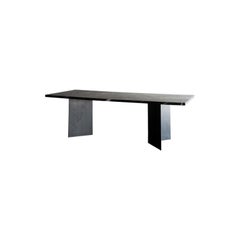 Parker Dining Table in Nero Marquina Marble