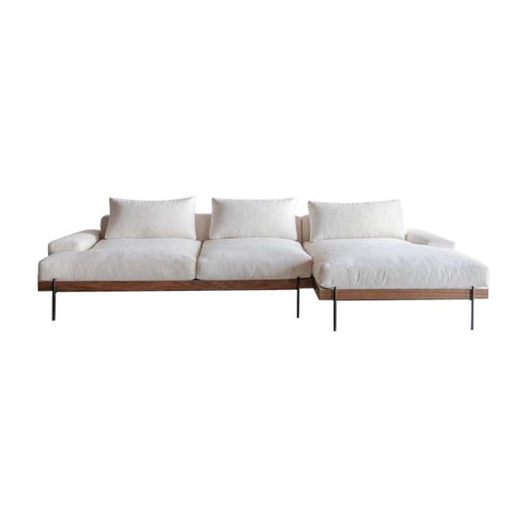 Cloud Modular 5-Piece Sofa-Chaise Sectional By Restoration Hardware