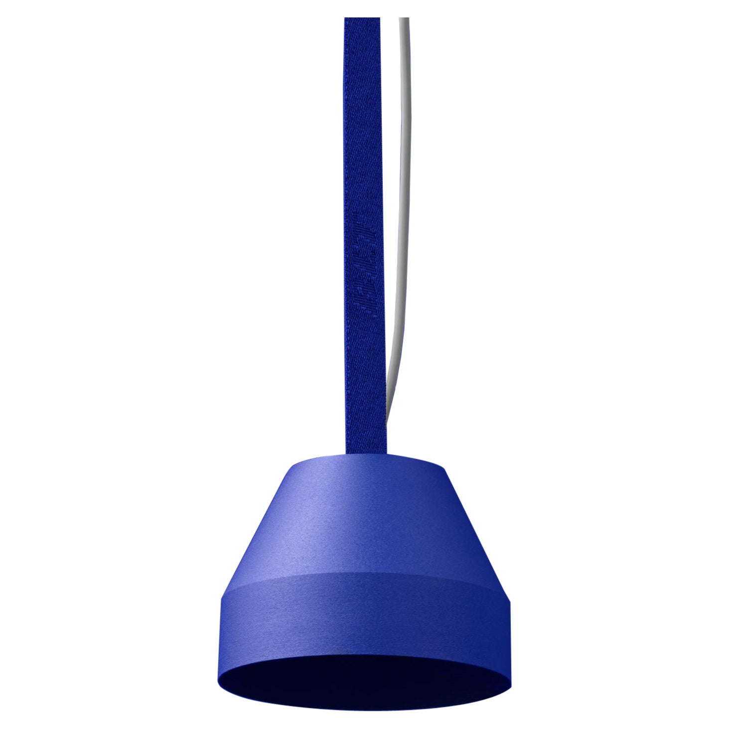 BLT_CAP Small Ultra Blue Pendant Lamp by +kouple For Sale