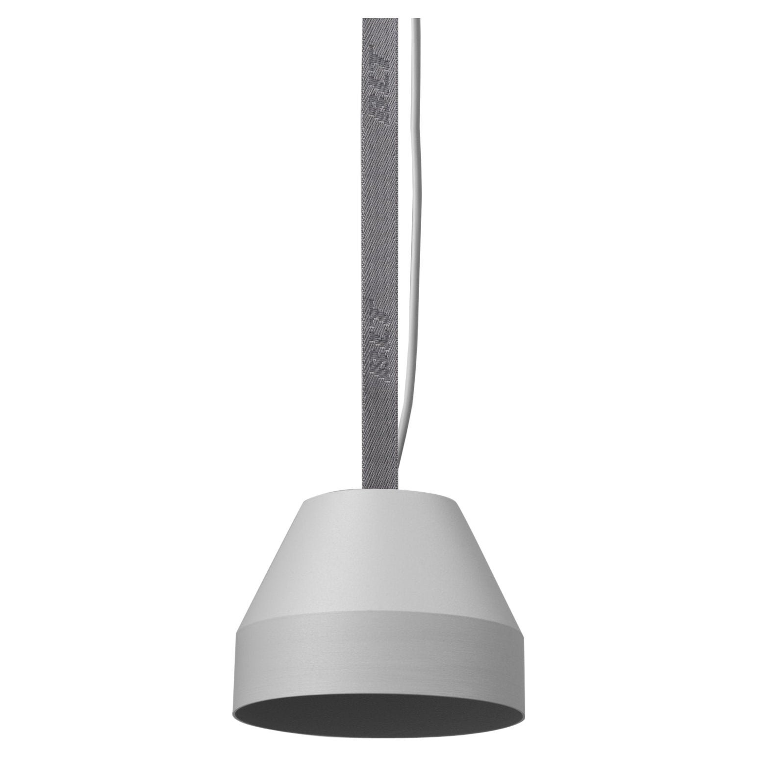 BLT_CAP Small Grey Pendant Lamp by +kouple For Sale