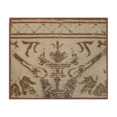 Rare fragment de tapis Alcaraz du 16ème siècle d'Espagne 1'6" x 1'11"