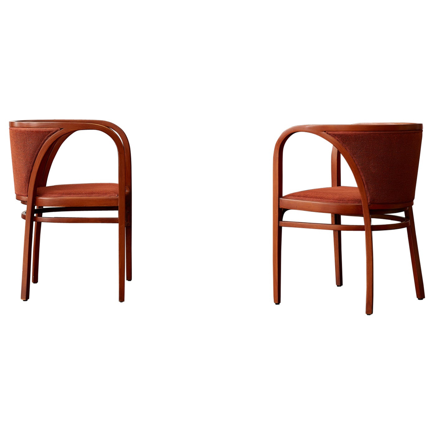 Pair of Marcel Kammerer chairs for Thonet c. 1910  For Sale