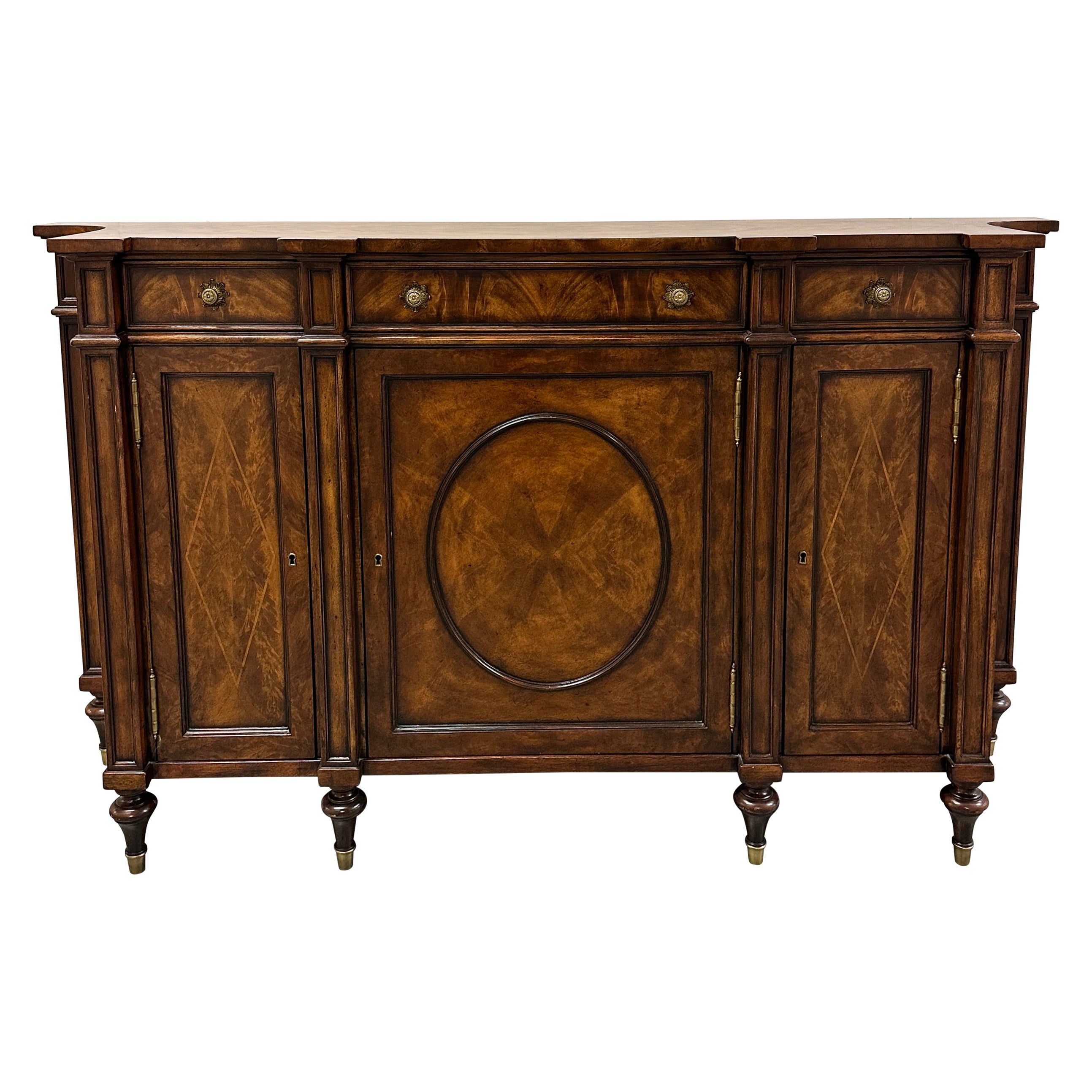 Theodore Alexander Side Cabinet Concave Sideboard