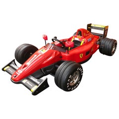 Vintage 12V Ferrari F1 electric race car by Toys Toys