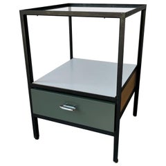 George Nelson Steel Frame Nightstand, Herman Miller
