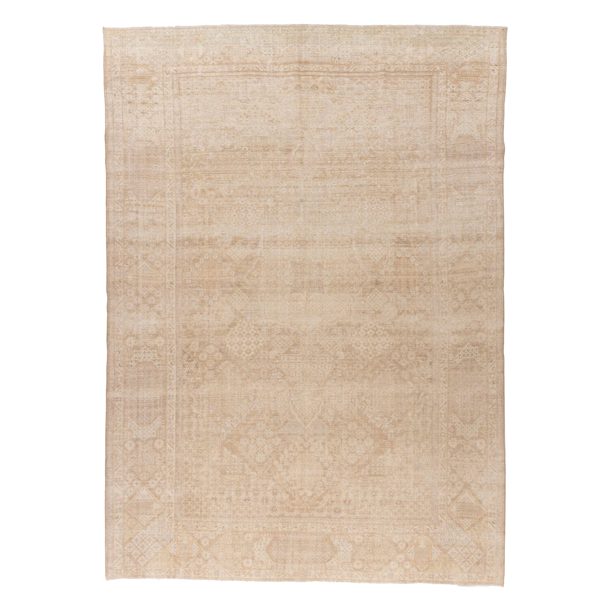 Antique Persian Joshegan Distressed 9'6 X 13'5