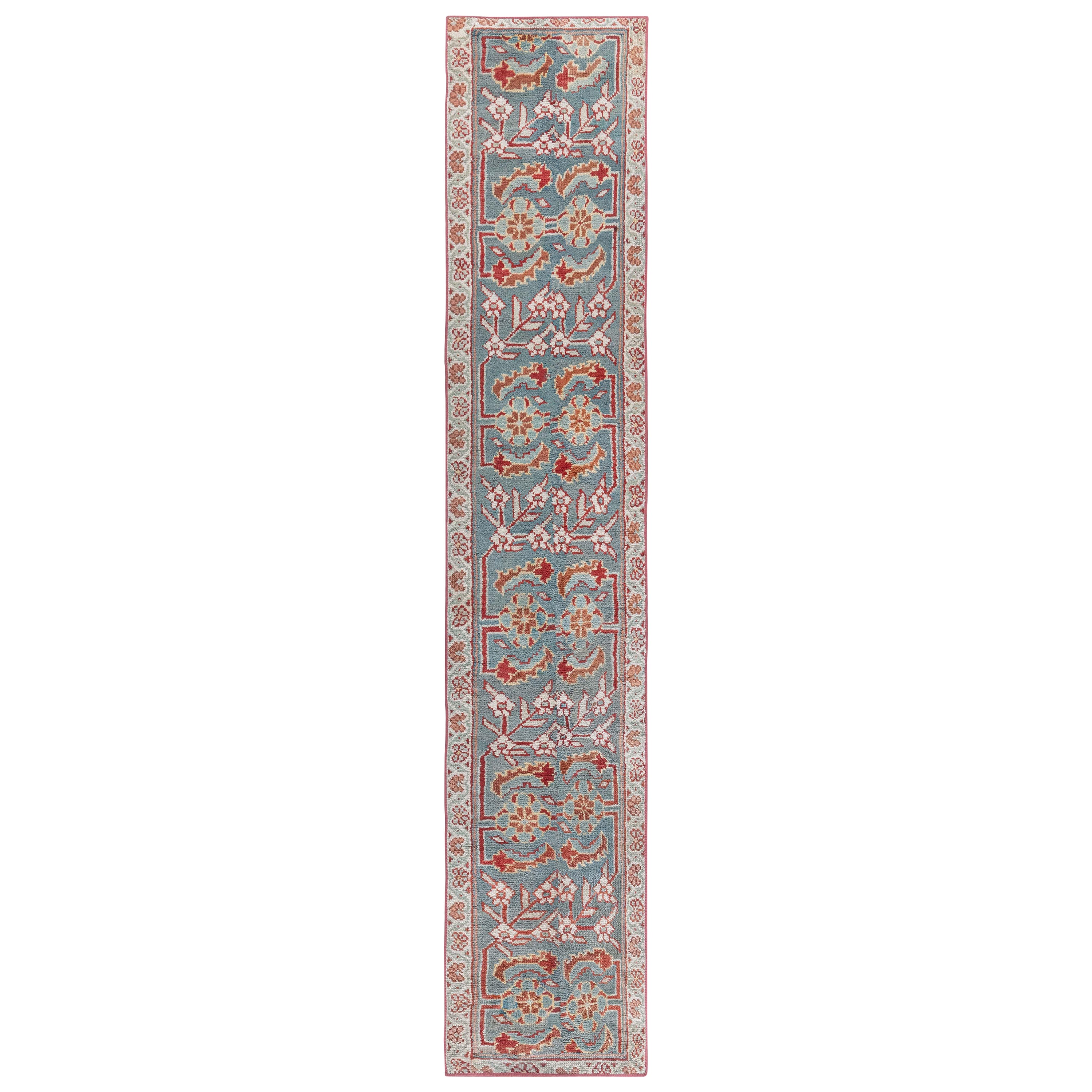 Doris Leslie Blau Mid-20th Century Turkish Oushak Fragment Runner