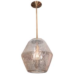 Etched Glass Globe Pendants 9