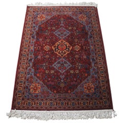 Couristan Emerald Belgium Wool Tabriz Floral Medallion Rug Carpet Mat 4' x 5.5'