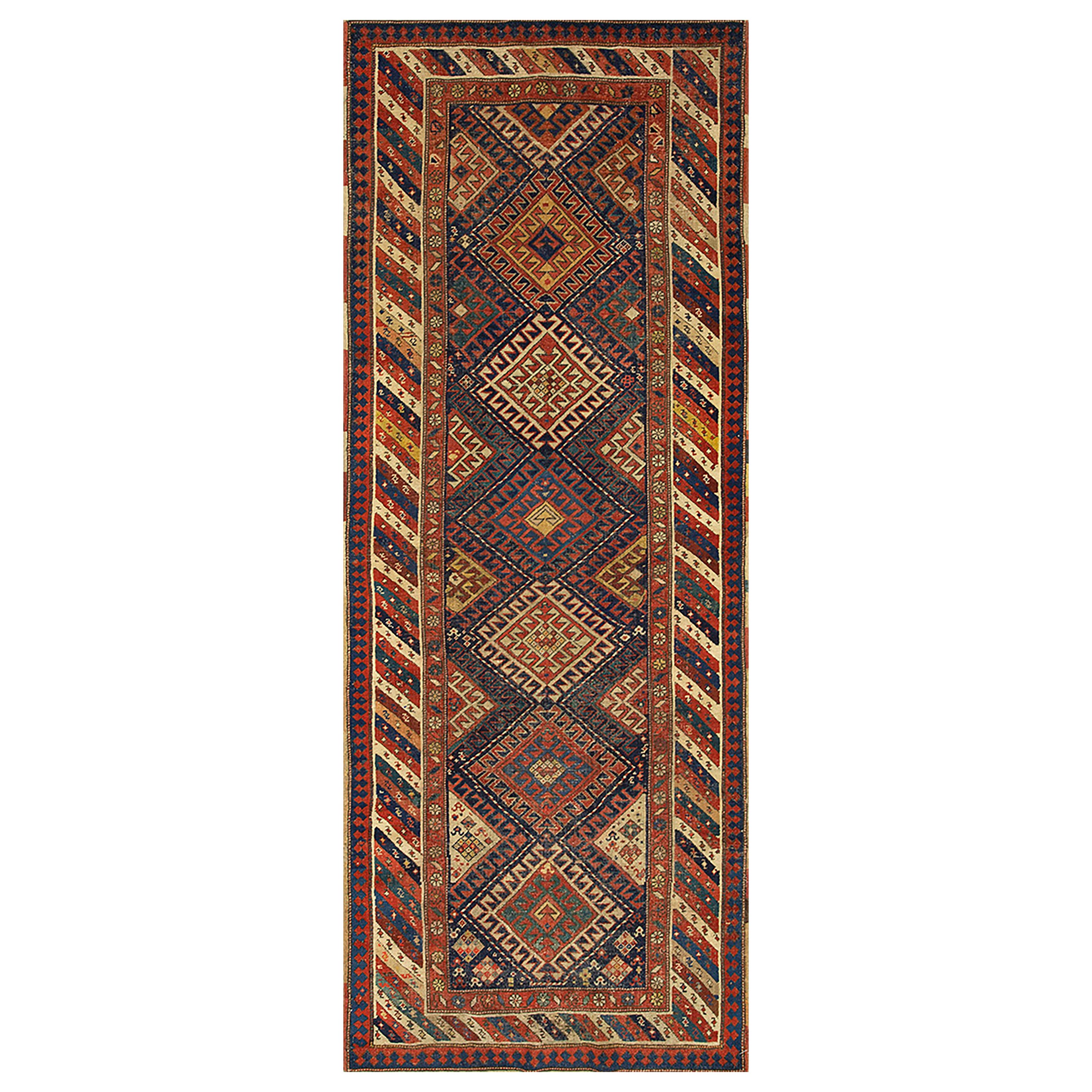 Anfang des 20. Jahrhunderts N.W. Persischer Läufer-Teppich