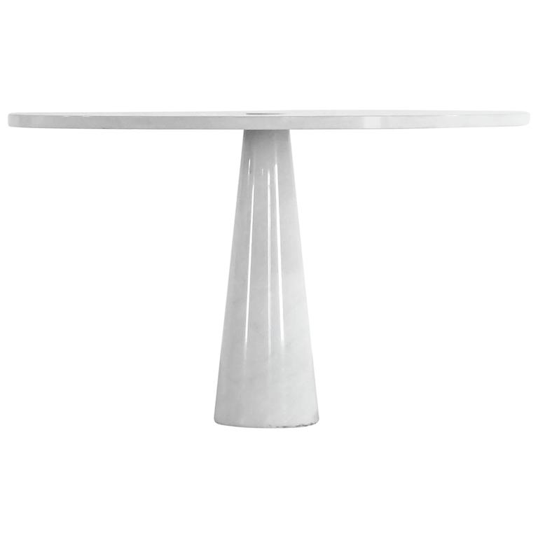 This Angelo Mangiarotti, Dining Table, 1969, White Marble, Lesbos is This Angelo Mangiarotti, Dining Table, 1969, White Marble, Lesbos is