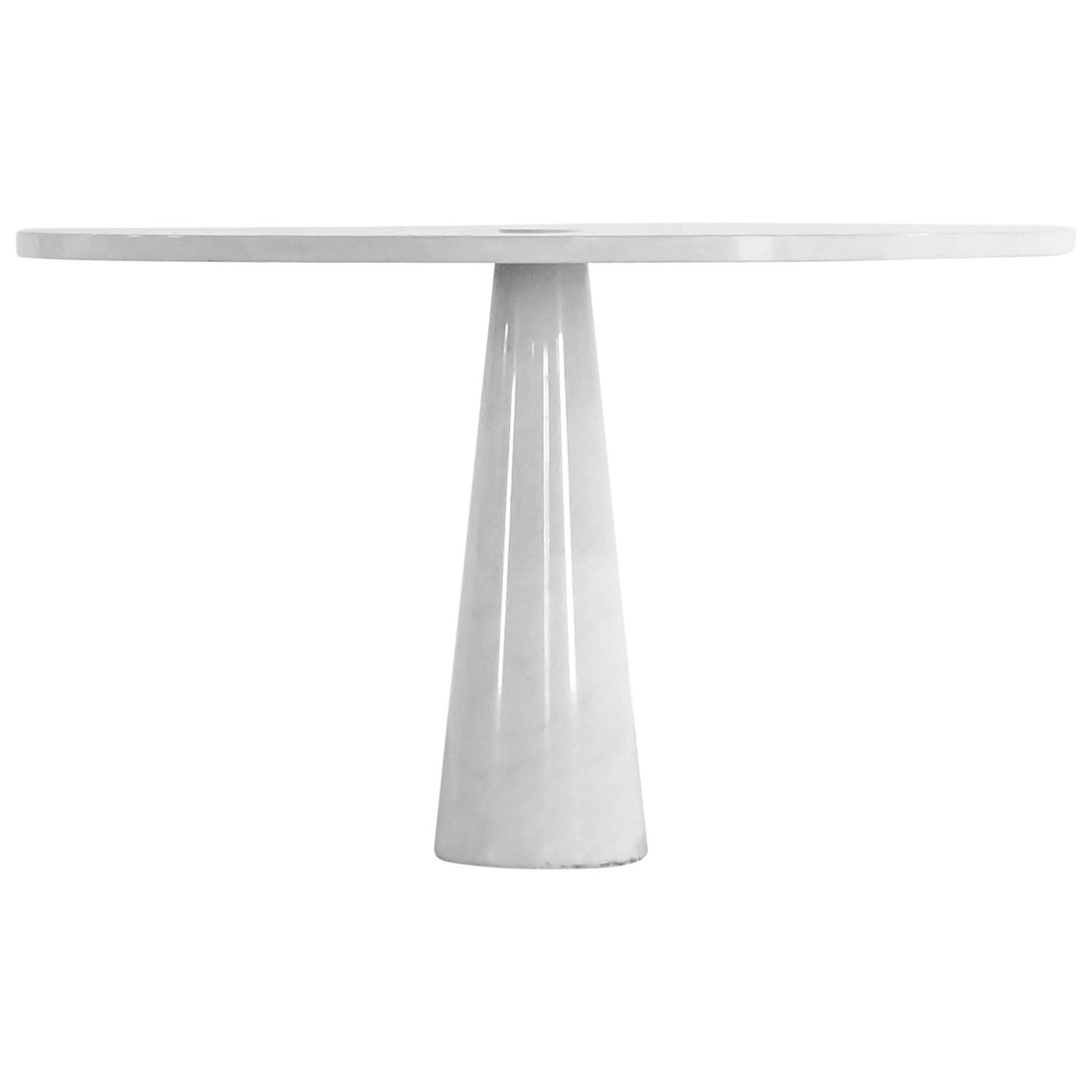  Mangiarotti, Dining Table, 1969, White Marble, Lesbos at 1stdibs