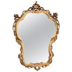 Mirror in a gold frame, France, circa 1940