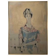 Pittura ad olio originale di Gino Hollander