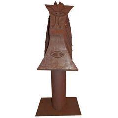 "Head of a Woman" Sculpture Attributed to Carl Nesjar for Picasso 5