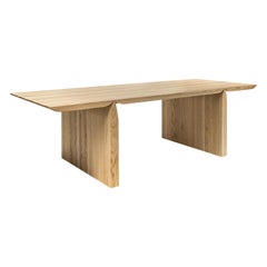 Libra Solid Wood Dining Table, Designed by Federico Degioanni, Made in Italy