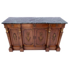 Antique Commode Empire, France, vers 1860.  